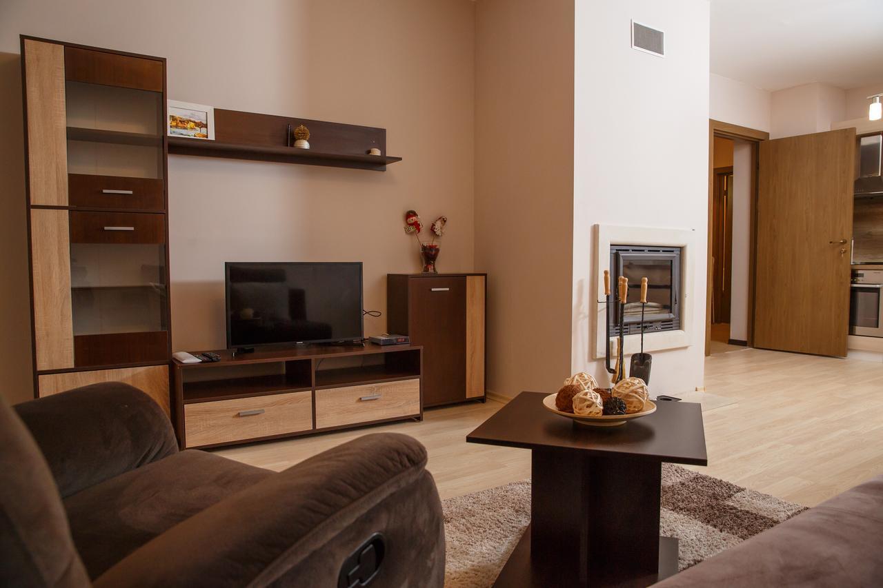 Pm Mountain View Fireside Retreat Bansko Apartman Kültér fotó
